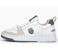 K-Swiss Cannonshield Men's | Court Shoes | White / Charcoal / Deep Lichin | UK Size 6