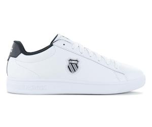 K-Swiss Classic Court Shield Men Sneakers White - NEW Leather Low Top