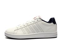 K-Swiss Court Base II Mens Leather Trainers Classic Casual Retro Sneakers White