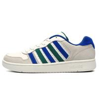K Swiss Court Palisades Leather Men's | Court Shoes | White / Blue / Green / Grey | UK Size 11