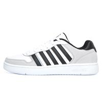 K-Swiss Court Palisades Men's Leather | White / Grey / Black | UK Size 10