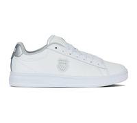 K-Swiss Women Court Shield Ii Sneaker, White Silver White, 4 UK