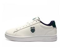 K Swiss Court Shield II Mens Classic Casual Leather Retro Fashion Trainers White