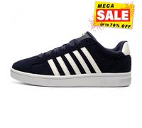 K Swiss Court Tiebreak II Suede Mens Trainers Classic Casual Leather Sneakers