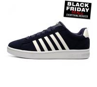 K Swiss Court Tiebreak II Suede Mens Trainers Classic Casual Leather Sneakers