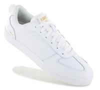 K-Swiss Court Varsity Men's Casual Leather Trainers Shoes White 04734-157-M NEW