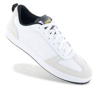 K-Swiss Court Varsity Men's Trainers Shoes White Leather Casual 04734-175-M NEW