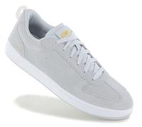 K-Swiss Court Varsity SDE Men's Trainers Shoes Grey Suede Casual 04733-021-M NEW