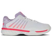 K-Swiss Hypercourt Express 2 Women's Tennis Shoe - White/Orchid Petal/Blaze