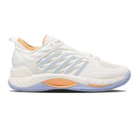 K-Swiss Performance Women's Hypercourt Supreme 2 HB Tennis Shoes, Star White/Heather/Peach Fuzz, 6 UK
