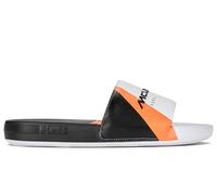 K-Swiss Men Slide SNDL X Mclaren Sneaker, Wht Black Papaya, 10 UK