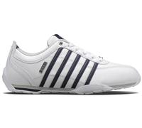 K-Swiss Men's Arvee 1.5 Sneaker, WHT/NVY/GRYVLT/SPLIT, 10.5 UK