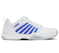 K-Swiss Men's Court Express 2 Tennis Shoe, White/Dazzling Blue, 10.5 UK