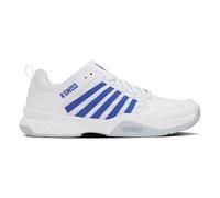 K-Swiss Men's Court Express 2 Tennis Shoe, White/Dazzling Blue, 10 UK