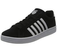 K-Swiss Men's Court TIEBREAK SDE Sneaker, Black/White, 8.5 UK