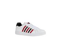 K-Swiss Men's Court Tiebreak Sneaker, White, 10.5 UK