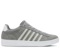 K-Swiss Men's Court TIEBRK II SDE Trainers, Grey, 41 EU, Gray, 7 UK | The Court Tiebreak II SDE gets a subtle makeover, rounded toe cap and versatile style.
