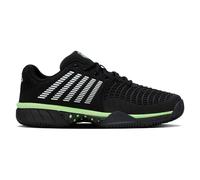K-Swiss Men's Express Light 3 Clay Tennis Shoe, Black/Soft Neon Green, 7.5 UK