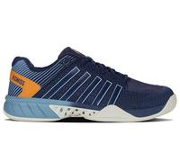 K-Swiss Men's Express Light Pickleball Tennis Shoe, Oceana/Forget-me-not, 7 UK