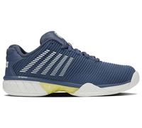 K-Swiss Men's Hypercourt Express 2 Carpet Tennis Shoe, Vintage Indigo/Blanc De Blanc/Luminary Green, 10 UK