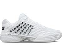 K-Swiss Men's Hypercourt Express 2 Tennis Shoe, White/Black, 8 UK