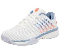 K-Swiss Men's Hypercourt Express 2 Tennis Shoe, White Infnty Scrltibis, 9 UK