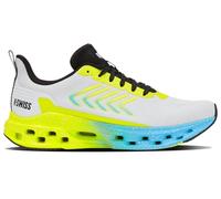 K-Swiss Men's Melrose Tubes LITE Running Shoe, White/Black Beauty/Evening Primerose/Aquarius, 8.5 UK