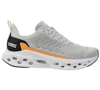K-Swiss Men's Melrose Tubes Lite Sneaker, Gray/Black/Orange, 9 UK