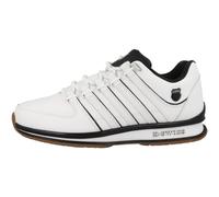 K-Swiss Men's Rinzler Sneaker, White Black Gum, 7 UK