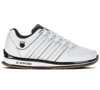 K-Swiss Men's Rinzler Sneaker, White Black Gum, 9.5 UK