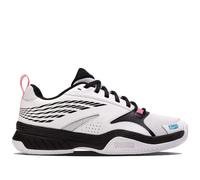 K-Swiss Mens SpeedEx Padel Shoes in White Black - Black & Silver Textile - Size UK 10.5