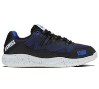 K-Swiss Men's Tura Team Padel Shoe, Black/Naval Academy/Dazzling Blue, 8.5 UK