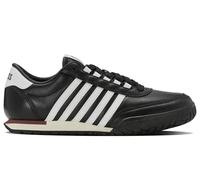 K-Swiss Men's Vintage Trainer LTH Sneaker, Black White, 9 UK