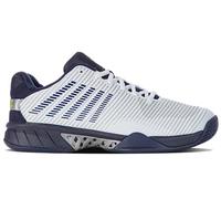 K-Swiss Performance Men's Hypercourt Express 2 Tennis Shoes, White/Peacoat/Silver, 9.5 UK