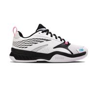 K-Swiss Performance Men's Speedex Padel Tennis Shoes, White/Black/Aquarius, 11.5 UK