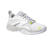 K-Swiss Performance Women's Speedex HB Tennis Shoes, White/Gray Violet/Lime Green, 8 UK