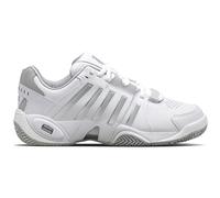 K-Swiss Performance Women's Accomplish IV Tennis Shoe, White/Vapor Blue/Silver, 5 UK