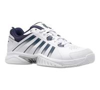 K Swiss Receiver V Mens White Leather Tennis Shoes Trainers Size 8-11