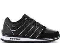 K-Swiss Rinzler Leather - Men Sneakers Black 01235-002 Casual Shoes New