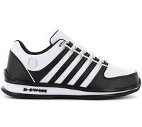 K-Swiss Rinzler Leather - Men Sneakers White-Black 01235-944 Sport Shoes New