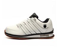 K-Swiss Men's Rinzler Sneaker, White Black Gum, 7 UK