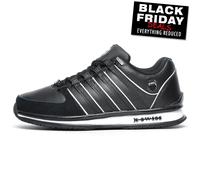 K-Swiss Rinzler Men's Classic Casual Fashion Retro Designer Trainers Black