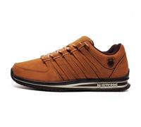 K-Swiss Rinzler Mens Suede Leather Trainers Classic Retro Fashion Sneakers Tan