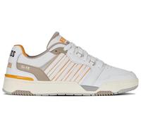 K-Swiss Rival Si-18 Leather Trainers White, White Taupe Orange, 9.5 UK