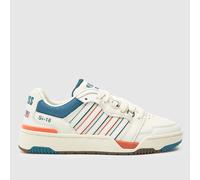 K-SWISS Si-18 Rival Trainers in White & Blue UK 3 (EU 35 ½ )