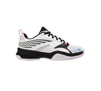 K-Swiss Performance Men's Speedex Padel Tennis Shoes, White/Black/Aquarius, 8.5 UK