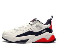 K-Swiss Techna Men's Trainers Size: 10 Colour : White / Navy / Red