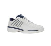 K-Swiss Tennis Men's Express Light 3 Carpet Tennis Shoes, Blanc De Blanc/Naval Academy, 7