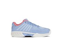 K-Swiss Tennis Women's Express Light 3 Carpet Tennis Shoe, Open Air/Bright White/Strawber, 2 UK