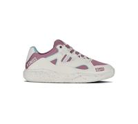 K-Swiss Women's Tura Team Padel Tennis Shoe, White Lilas Pastel Turquoise, 7 UK